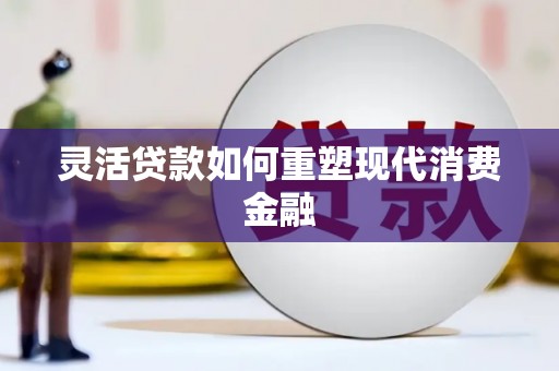 大丰灵活贷款如何重塑现代消费金融