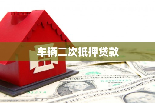 大丰车辆二次抵押贷款
