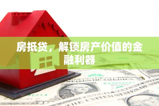 大丰房抵贷，解锁房产价值的金融利器