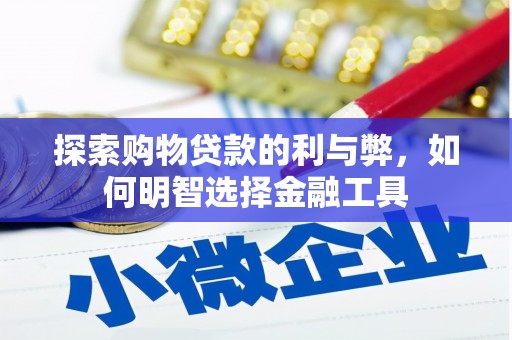 大丰探索购物贷款的利与弊，如何明智选择金融工具