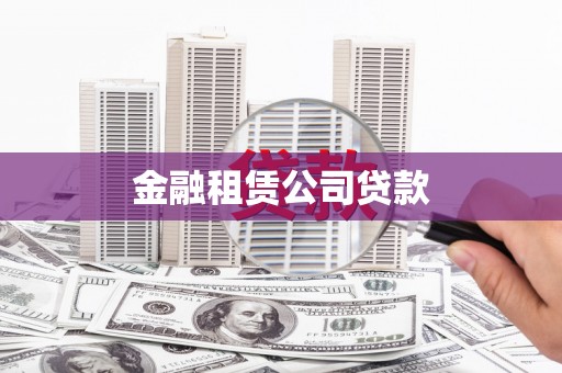 大丰金融租赁公司贷款