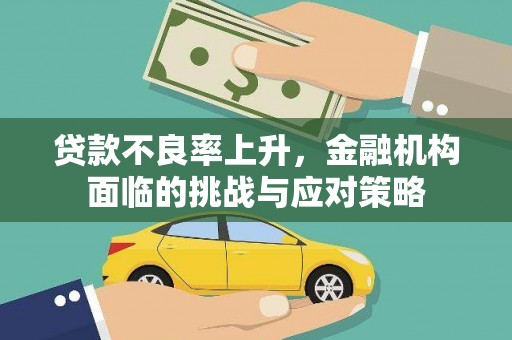 大丰贷款不良率上升，金融机构面临的挑战与应对策略