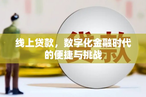 大丰线上贷款，数字化金融时代的便捷与挑战