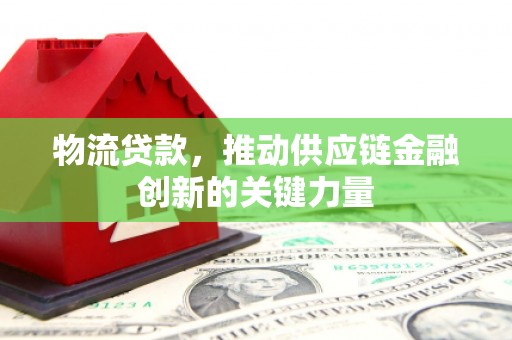 大丰物流贷款，推动供应链金融创新的关键力量