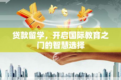 大丰贷款留学，开启国际教育之门的智慧选择