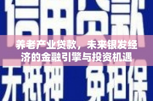 大丰养老产业贷款，未来银发经济的金融引擎与投资机遇