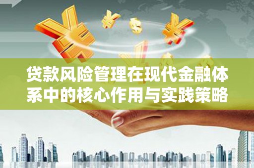 大丰贷款风险管理在现代金融体系中的核心作用与实践策略