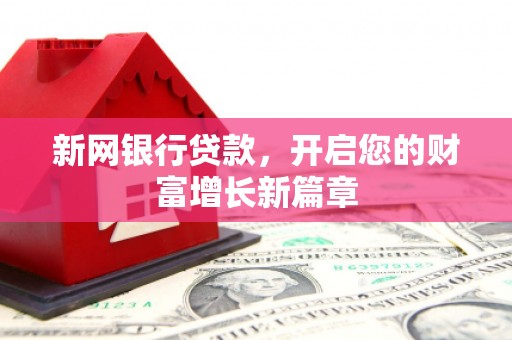 大丰新网银行贷款，开启您的财富增长新篇章