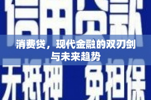 大丰消费贷，现代金融的双刃剑与未来趋势
