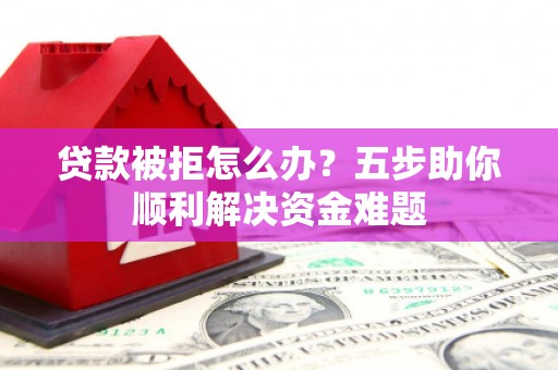 大丰贷款被拒怎么办？五步助你顺利解决资金难题