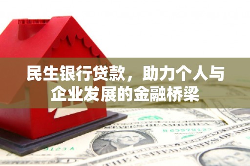 大丰民生银行贷款，助力个人与企业发展的金融桥梁