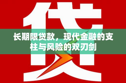 大丰长期限贷款，现代金融的支柱与风险的双刃剑