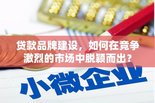 大丰贷款品牌建设，如何在竞争激烈的市场中脱颖而出？