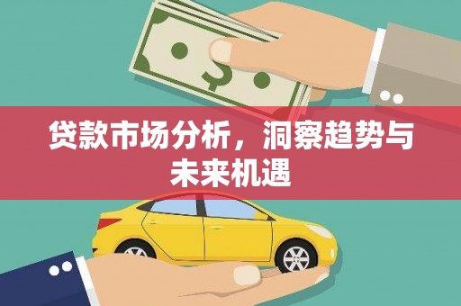 大丰贷款市场分析，洞察趋势与未来机遇