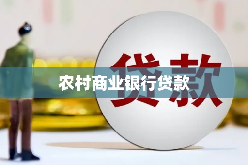 大丰农村商业银行贷款