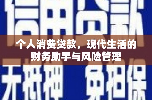 大丰个人消费贷款，现代生活的财务助手与风险管理