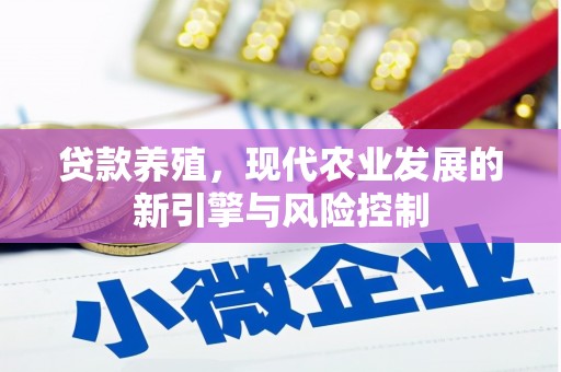 大丰贷款养殖，现代农业发展的新引擎与风险控制