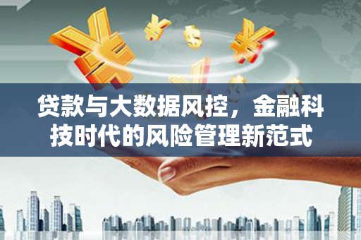 大丰贷款与大数据风控，金融科技时代的风险管理新范式