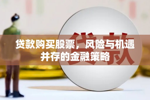 大丰贷款购买股票，风险与机遇并存的金融策略