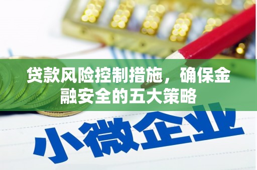 大丰贷款风险控制措施，确保金融安全的五大策略