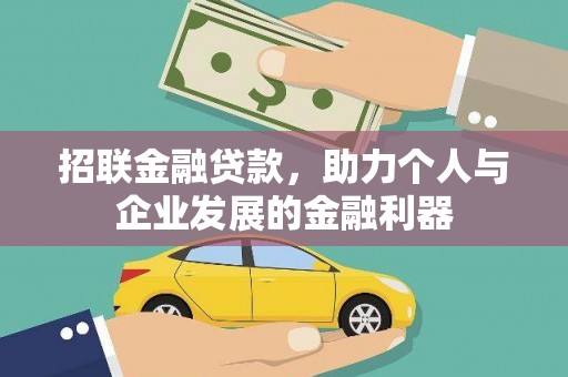 大丰招联金融贷款，助力个人与企业发展的金融利器