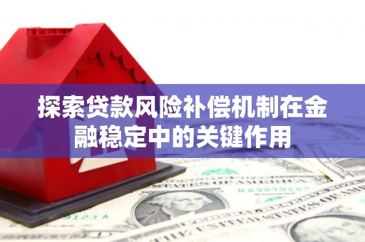 大丰探索贷款风险补偿机制在金融稳定中的关键作用