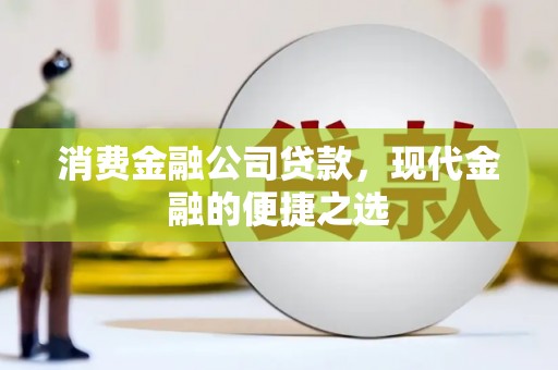 大丰消费金融公司贷款，现代金融的便捷之选