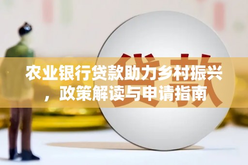 大丰农业银行贷款助力乡村振兴，政策解读与申请指南