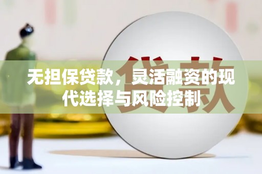 大丰无担保贷款，灵活融资的现代选择与风险控制