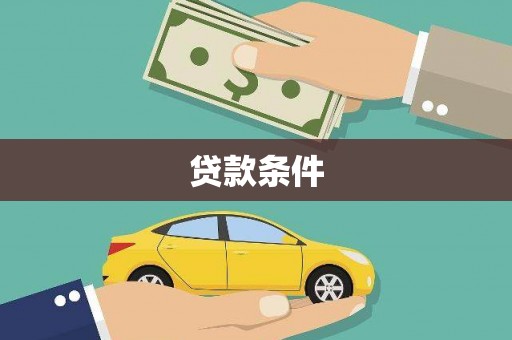 大丰贷款条件