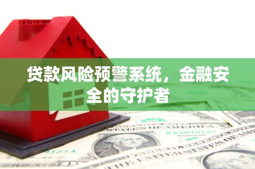 大丰贷款风险预警系统，金融安全的守护者