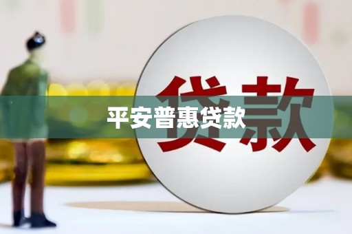 大丰平安普惠贷款