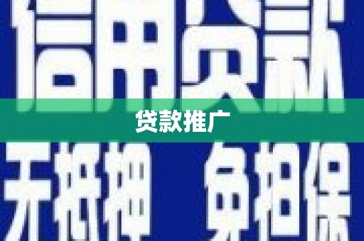 大丰贷款推广