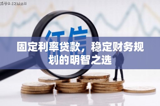 大丰固定利率贷款，稳定财务规划的明智之选