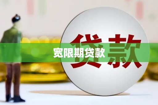 大丰宽限期贷款