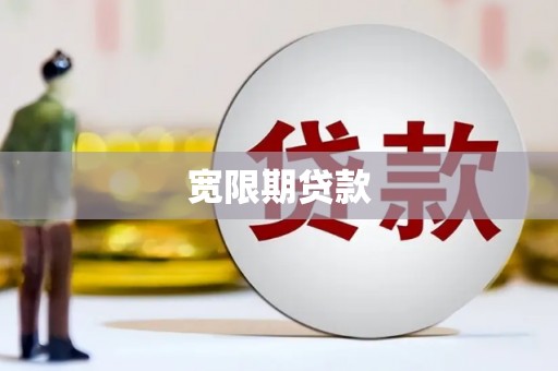大丰宽限期贷款