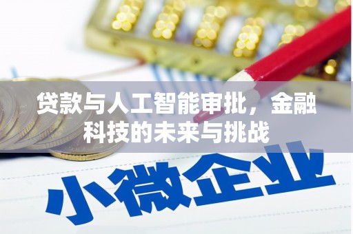 大丰贷款与人工智能审批，金融科技的未来与挑战