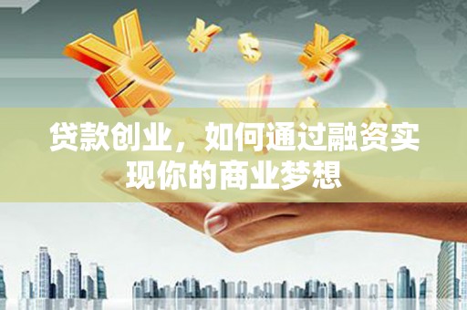 大丰贷款创业，如何通过融资实现你的商业梦想