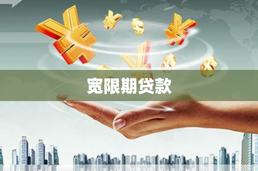 大丰宽限期贷款