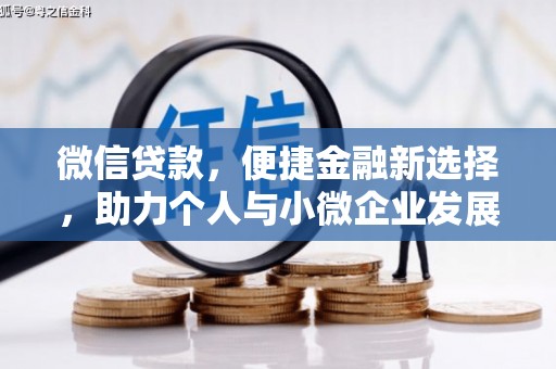 大丰微信贷款，便捷金融新选择，助力个人与小微企业发展