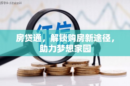 大丰房贷通，解锁购房新途径，助力梦想家园