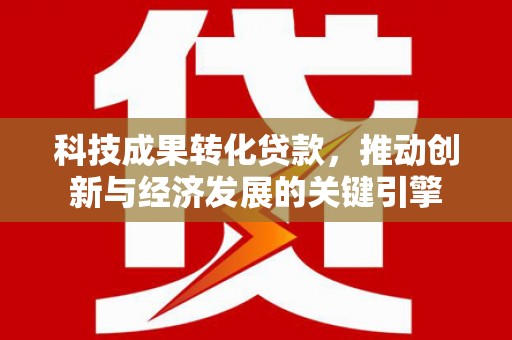 大丰科技成果转化贷款，推动创新与经济发展的关键引擎