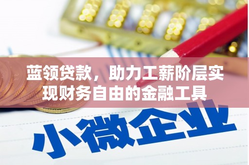 大丰蓝领贷款，助力工薪阶层实现财务自由的金融工具