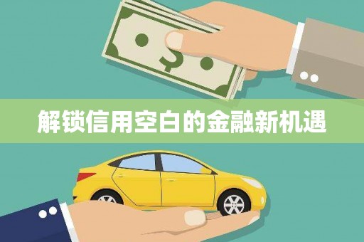 大丰解锁信用空白的金融新机遇