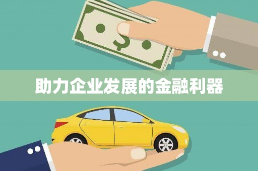 大丰助力企业发展的金融利器