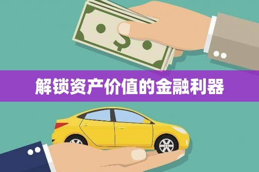 大丰解锁资产价值的金融利器
